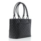 Calfskin Quilted Large Cambon Tote Black