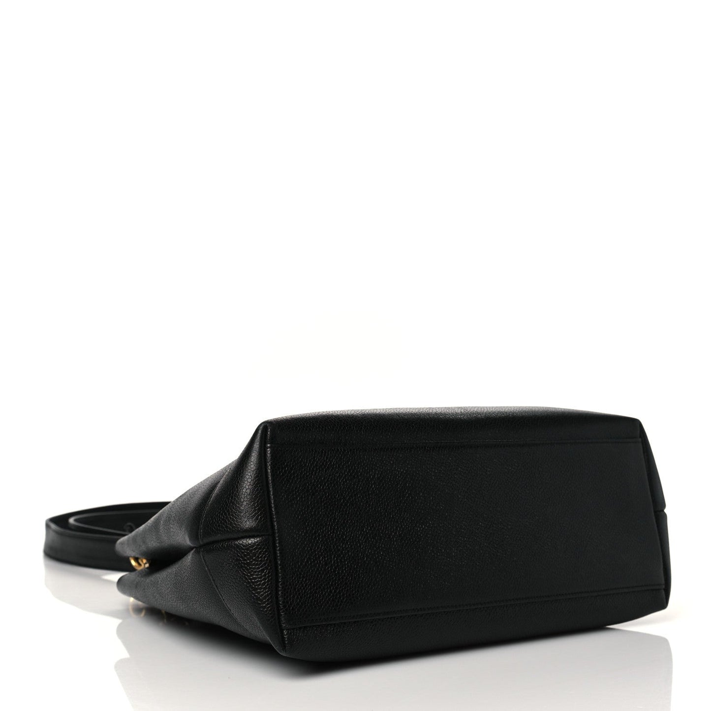 Caviar CC Shoulder Bag Black