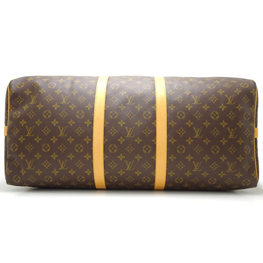 Louis Vuitton Monogram Keepall Bandouliere 60 Brown Boston Bag