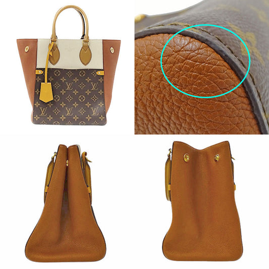 Louis Vuitton Monogram Fold Tote MM Shoulder Bag