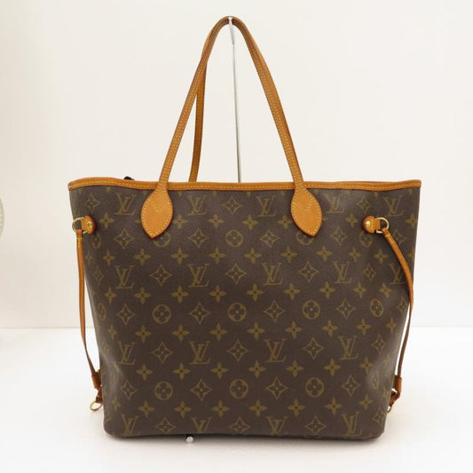 Louis Vuitton Monogram Neverfull MM Tote Bag Brown