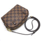 Louis Vuitton Damier Pochette Ipanema Ebene 2WAY Brown