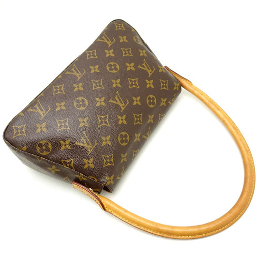Louis Vuitton  Monogram Mini Looping Brown Handbag