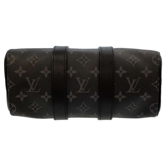 Louis Vuitton Handbag Monogram Eclipse Keepall Bandouliere 25 Black