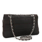 Chanel Nylon Square Quilted Flap Dark Brown