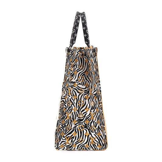 Louis Vuitton Monogram Jungle Onthego GM 2 Way Tote Shoulder Bag Noir