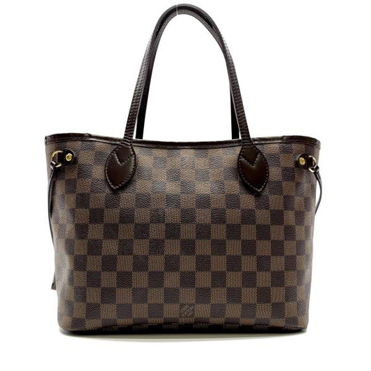 Louis Vuitton Neverfull PM Shoulder Bag Tote Bag Damier Ebene