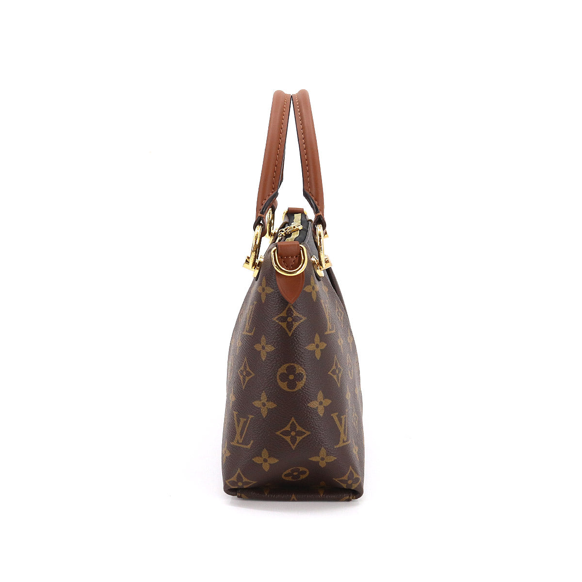 Louis Vuitton Monogram V Tote BB Shoulder Bag Leather Noir
