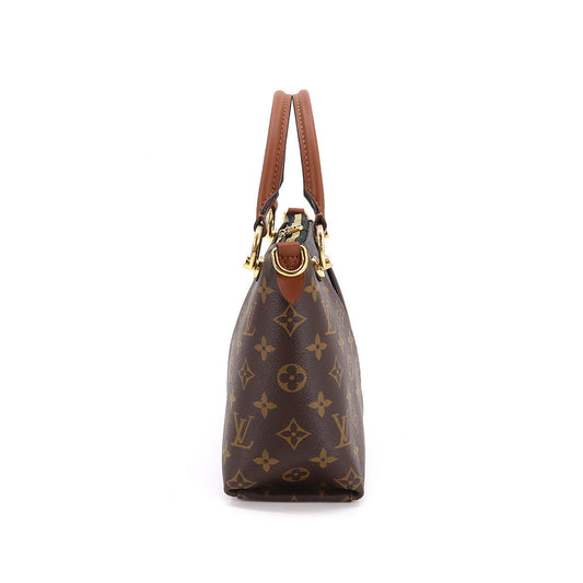 Louis Vuitton Monogram V Tote BB Shoulder Bag Leather Noir