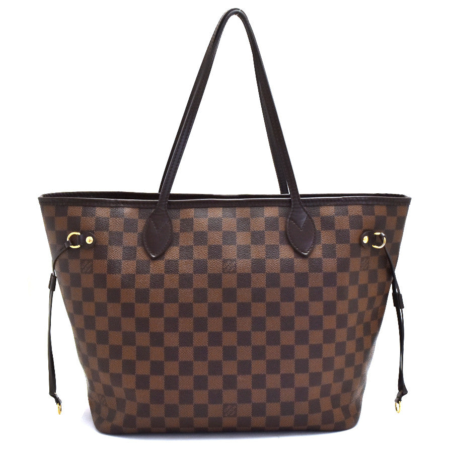 Louis Vuitton Tote Bag Neverfull MM Damier Ebene Brown
