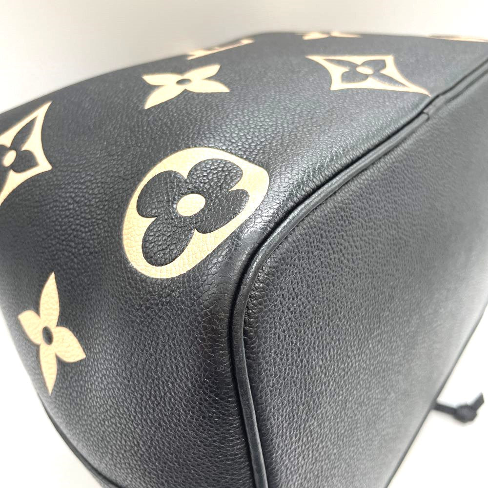 Louis Vuitton Neonoe MM Monogram Amplant Bicolor Handbag Black