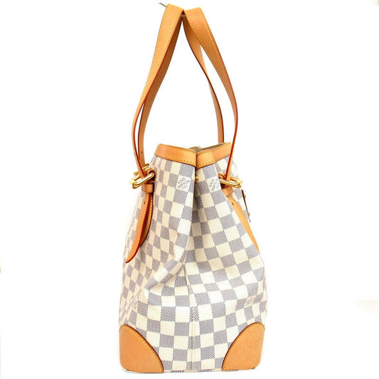 Louis Vuitton Hampstead MM Damier Azur Tote Bag Shoulder Bag