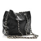 Lambskin CC Shoulder Bag Black