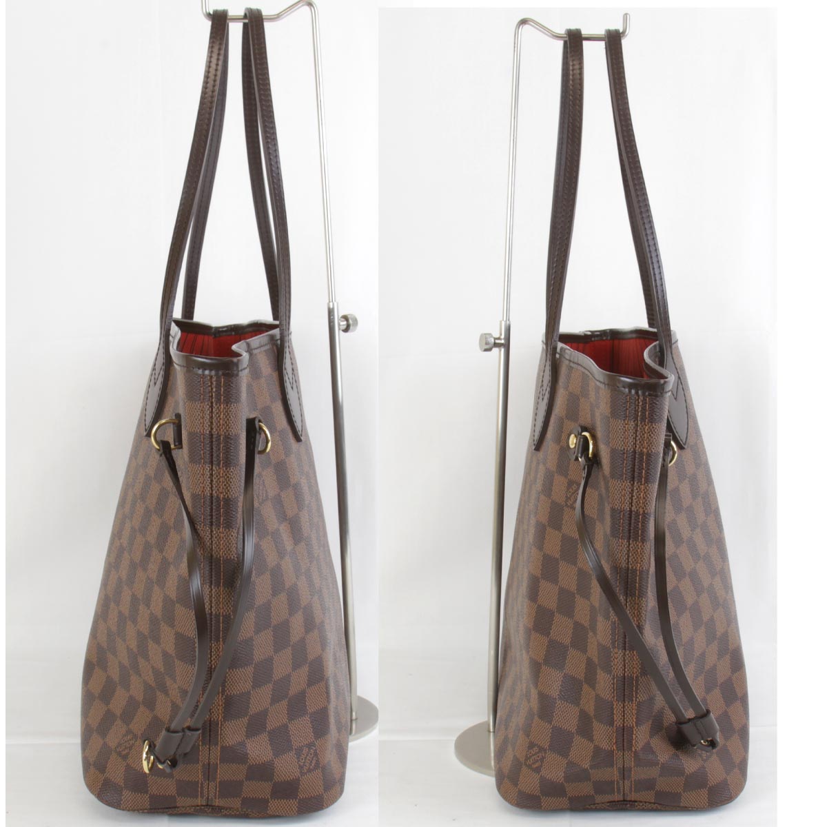 Louis Vuitton Neverfull MM Tote Bag Damier Canvas