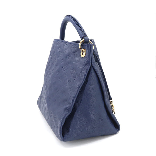 Louis Vuitton Monogram Implant Artsy MM Shoulder Bag Leather