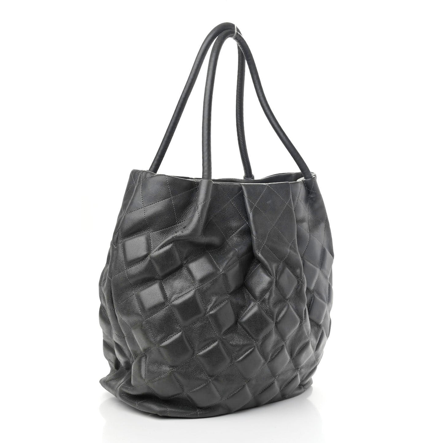 Calfskin Sloane Square Tote Grey