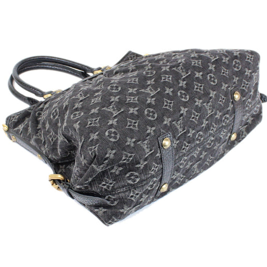 Louis Vuitton Monogram Denim Black Neocabby 2way Tote Bag