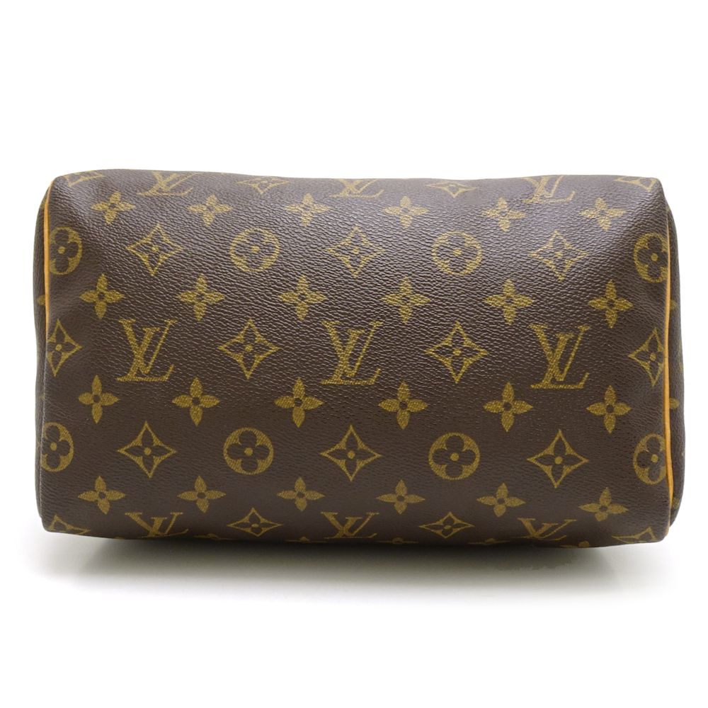 Louis Vuitton Monogram Speedy 25 Brown Mini Boston Bag