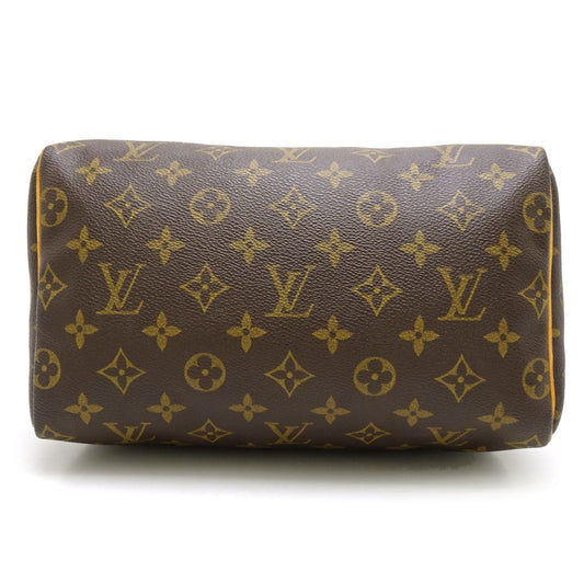 Louis Vuitton Monogram Speedy 25 Brown Mini Boston Bag