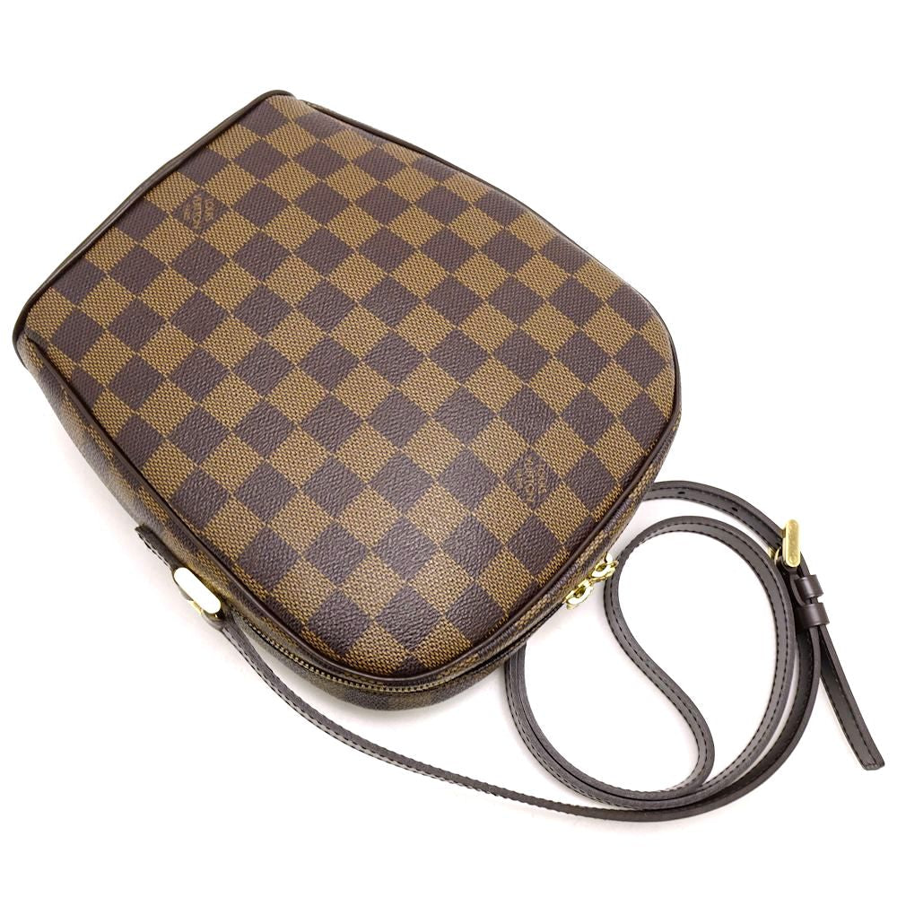 Louis Vuitton Damier Ipanema PM Ebene diagonal shoulder brown