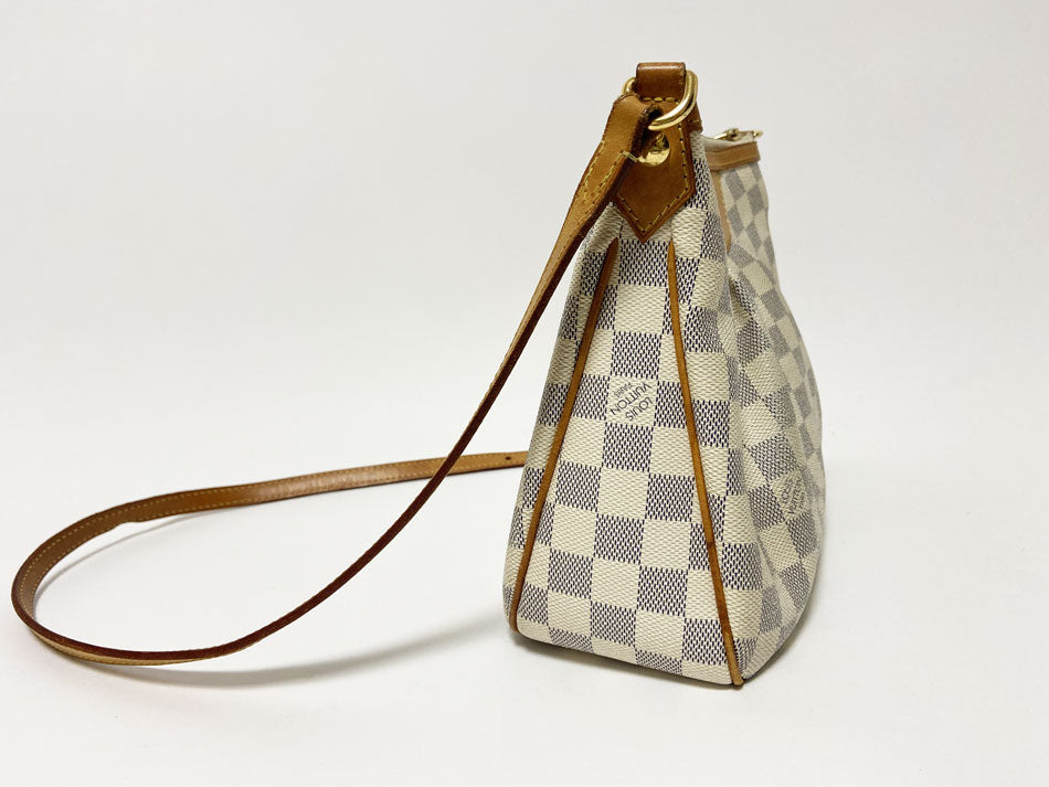 Louis Vuitton Damier Azur Siracusa PM Shoulder Bag Crossbody