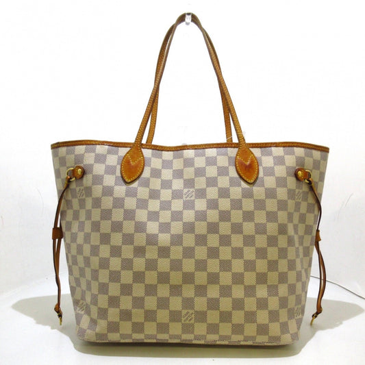 Louis Vuitton Neverfull MM Tote Bag Azure Damier Canvas