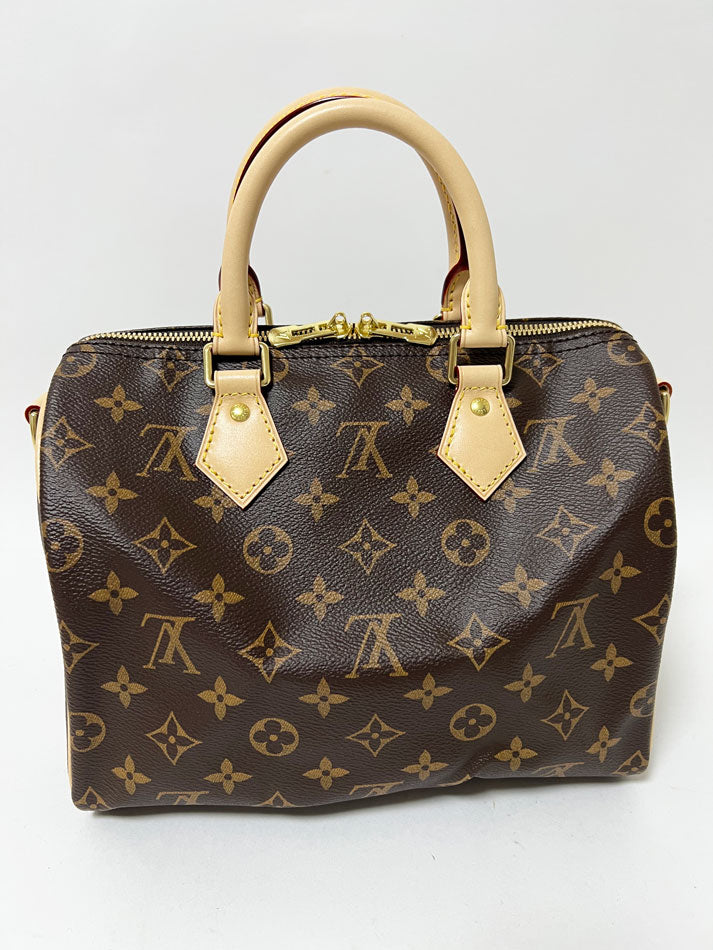 Louis Vuitton Monogram Speedy Bandouliere 25 Boston Bag