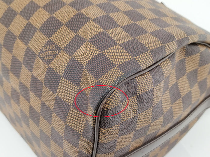 Louis Vuitton Speedy Bandouliere 30 2 Way Shoulder Bag Damier Ebene