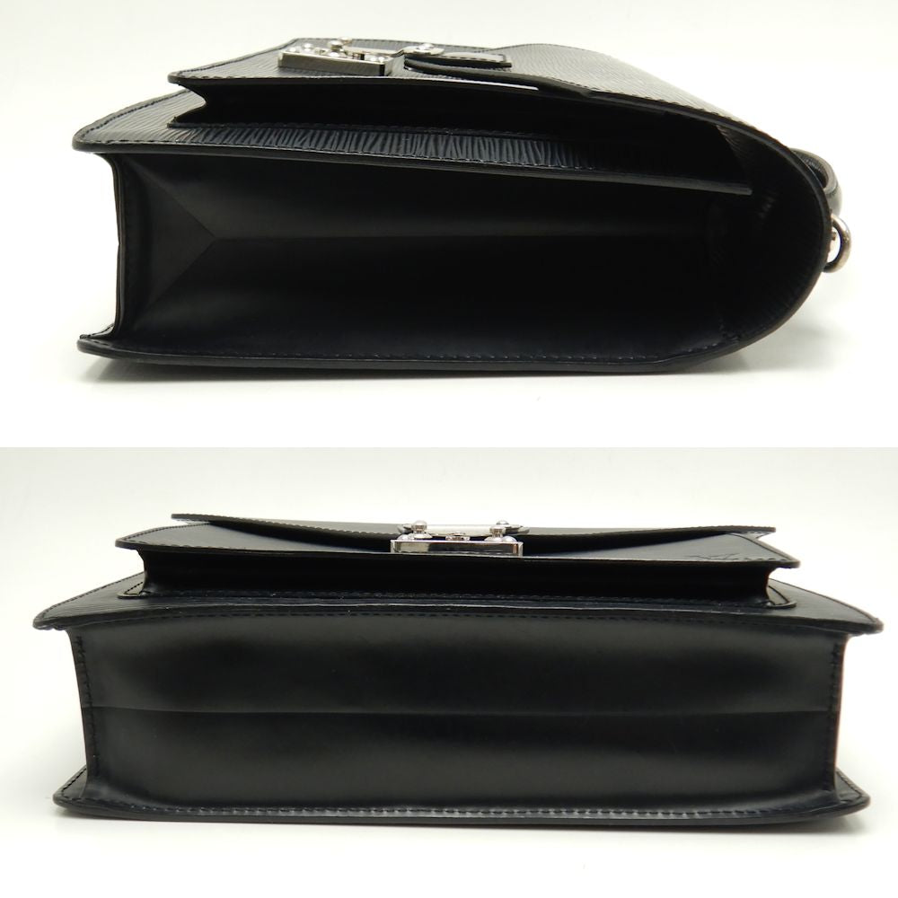 Louis Vuitton Epi Monceau Noir Handbag Black