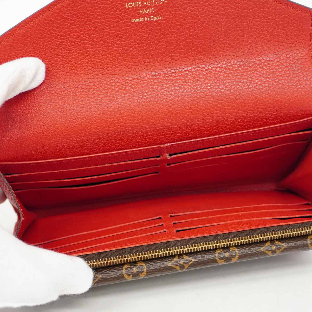 Louis Vuitton Bifold Long Wallet Monogram Portefeuille Double V