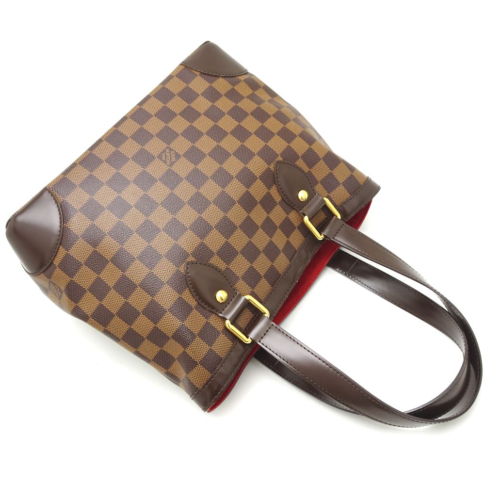 Louis Vuitton  Damier Hampstead PM Ebene Tote Bag Brown