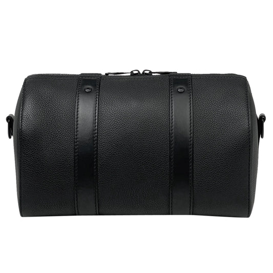 Louis Vuitton City Keepall Damier Distorted Shoulder Bag Leather Noir Black