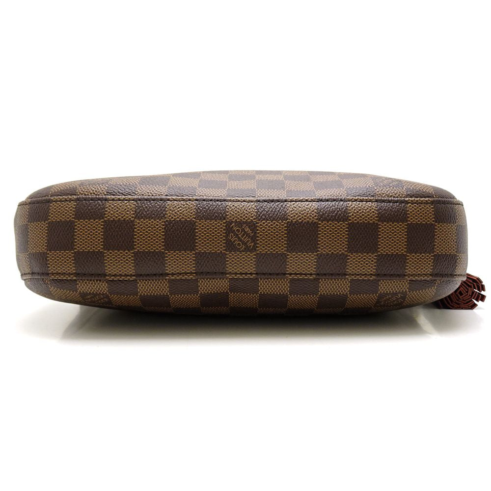 Louis Vuitton Damier South Bank Ebene Diagonal Shoulder Brown