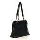 Caviar Large CC Shoulder Bag Black