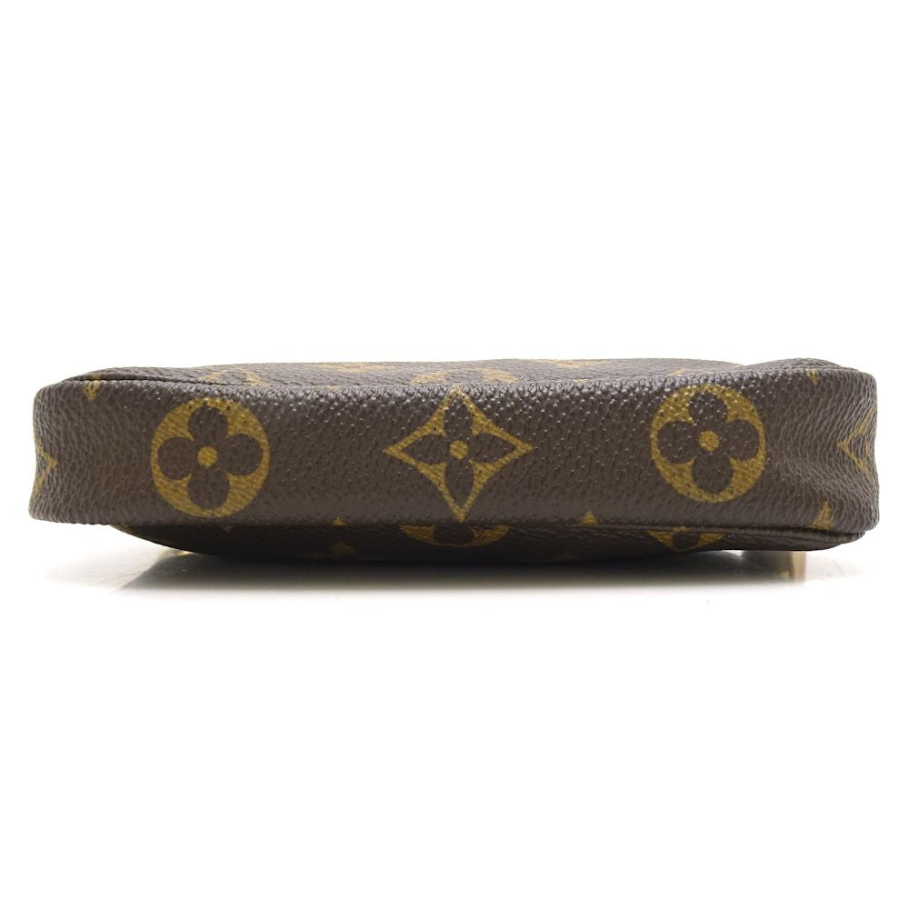Louis Vuitton Monogram Mini Pochette Accessoire Brown