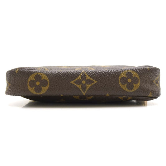 Louis Vuitton Monogram Mini Pochette Accessoire Brown