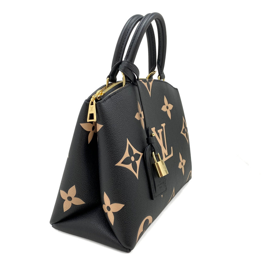 Louis Vuitton Petit Palais PM Handbag Shoulder Bag Monogram Black