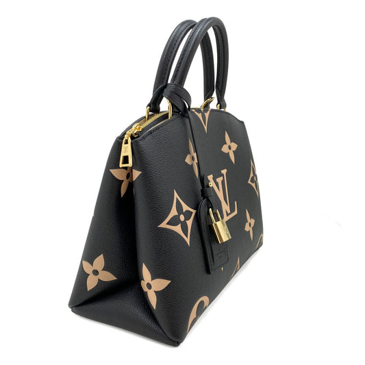 Louis Vuitton Petit Palais PM Handbag Shoulder Bag Monogram Black