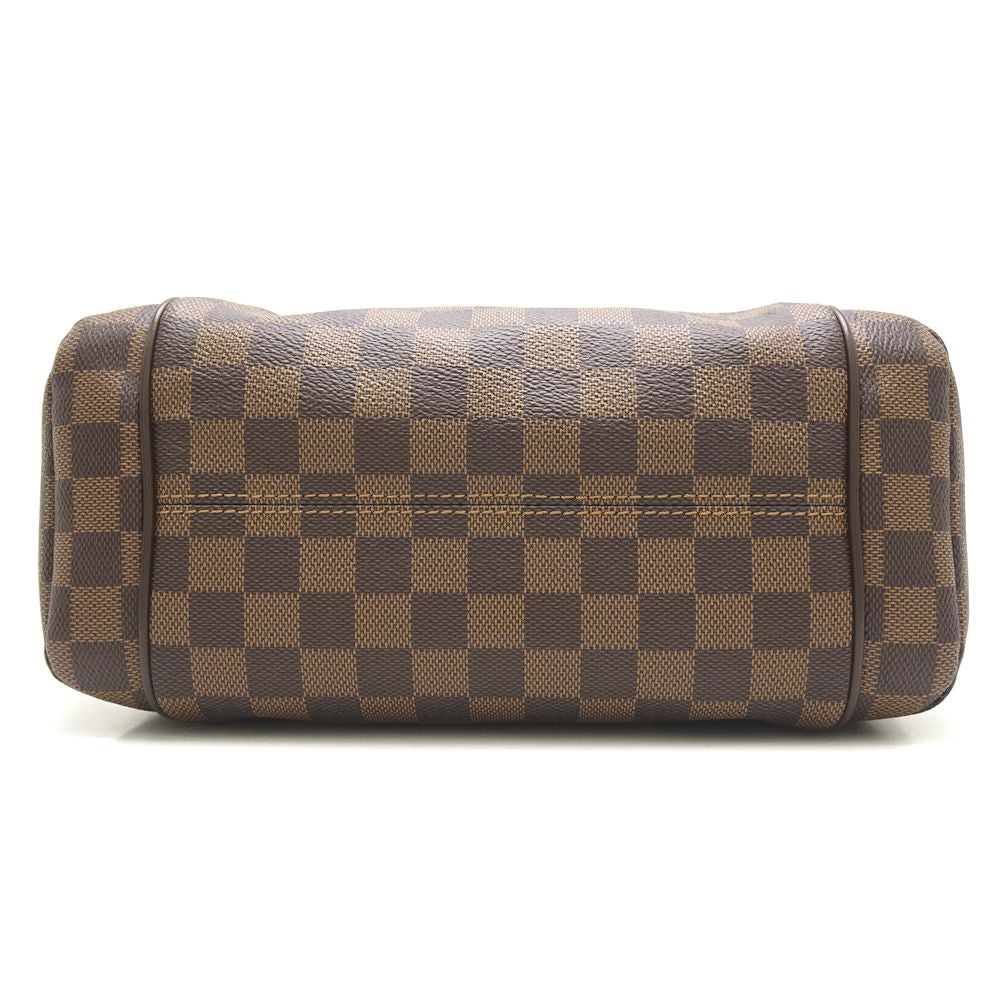 Louis Vuitton Damier Totally PM Ebene Tote Bag Brown