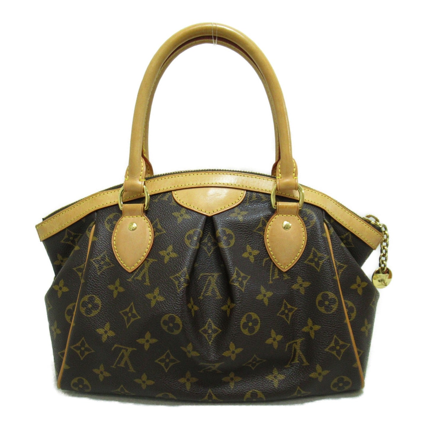 Louis Vuitton Tivoli PM Handbag Bag PVC Coated Canvas Monogram