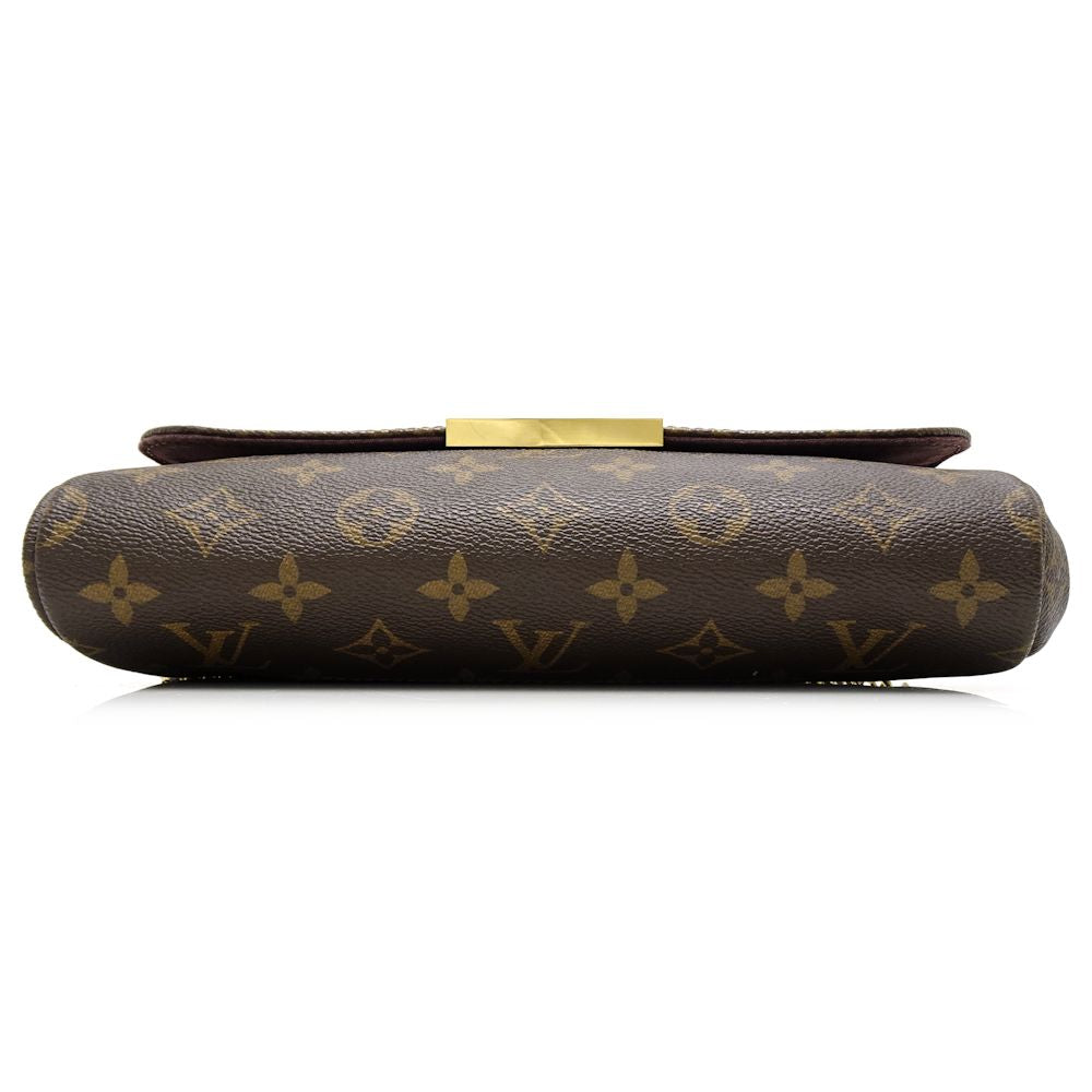 Louis Vuitton Monogram Favorite MM 2WAY Bag Brown