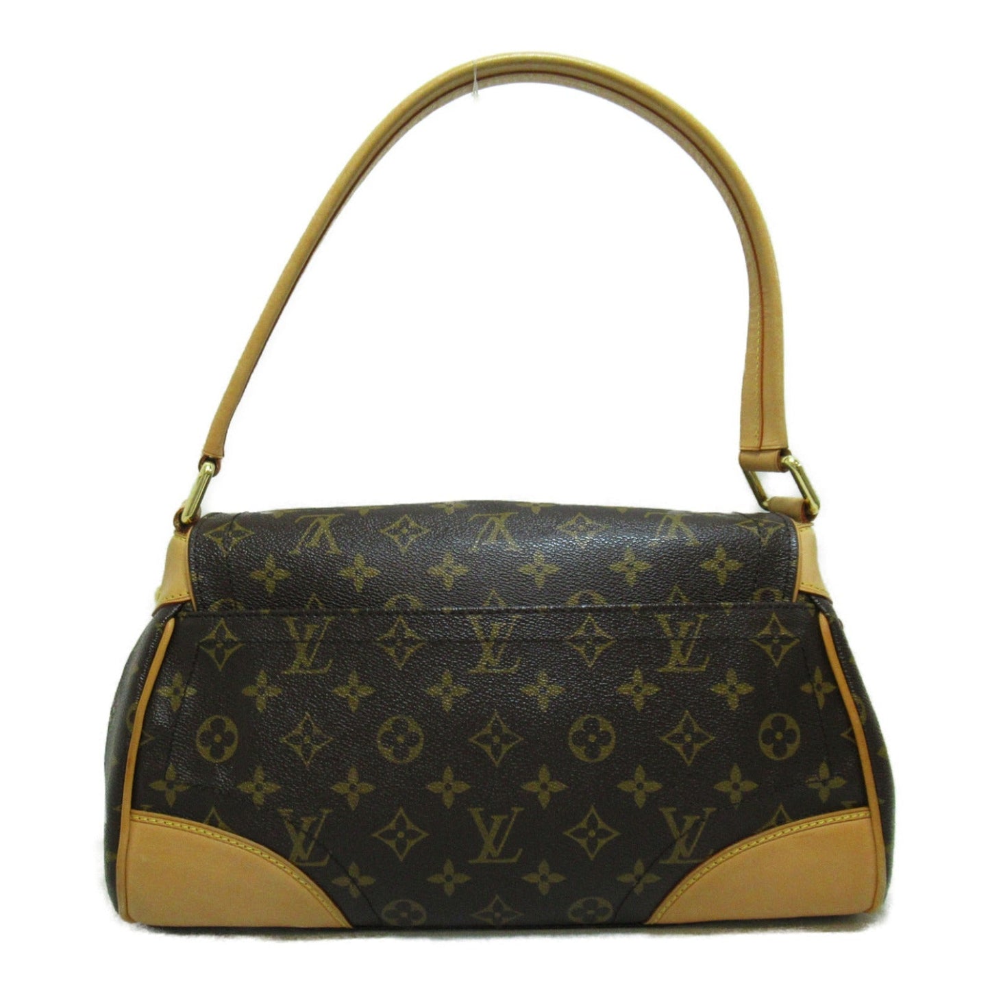 Louis Vuitton Beverly MM Shoulder Bag PVC Coated Canvas Monogram  Brown