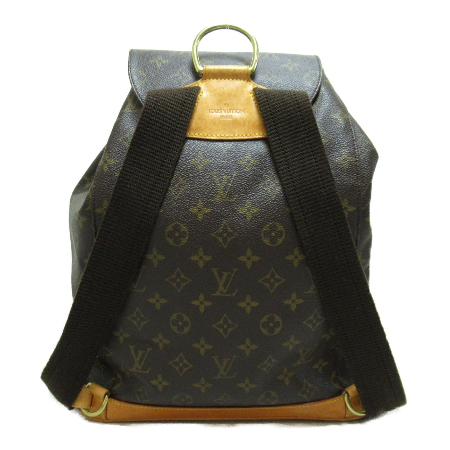 Louis Vuitton Montsouris GM Rucksack Backpack Canvas Monogram Brown