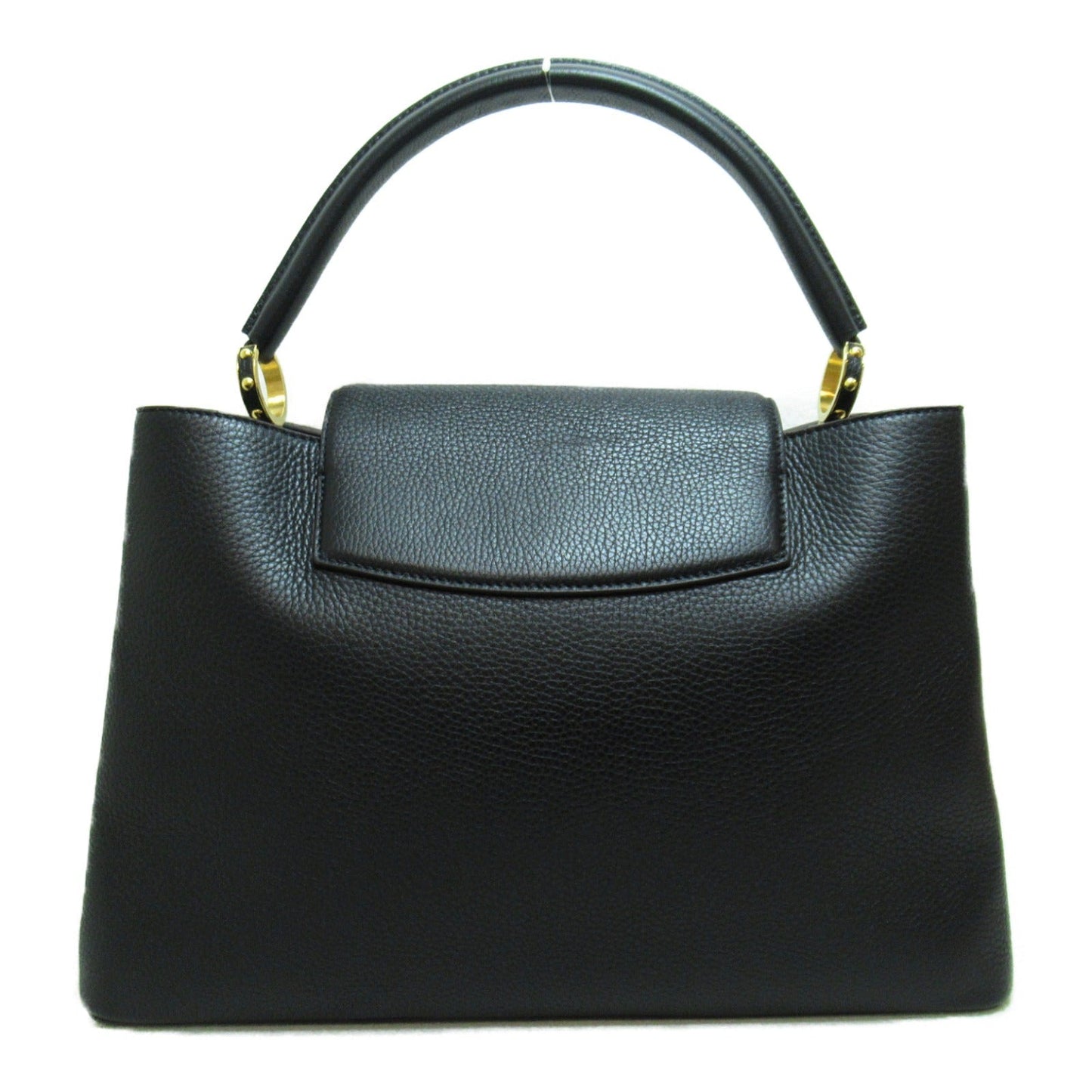 Louis Vuitton Capucines GM Taurillon Shoulder Bag Black