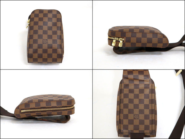 Louis Vuitton Jeronimos Shoulder Bag Damier Ebene