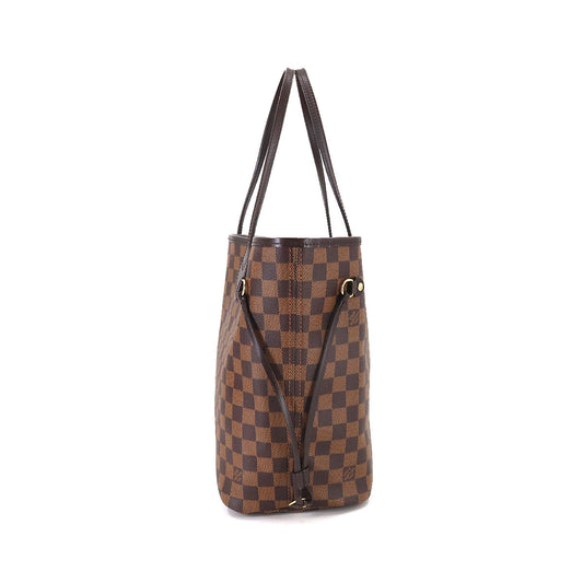 Louis Vuitton Damier Neverfull MM Tote Bag Ebene Cerise