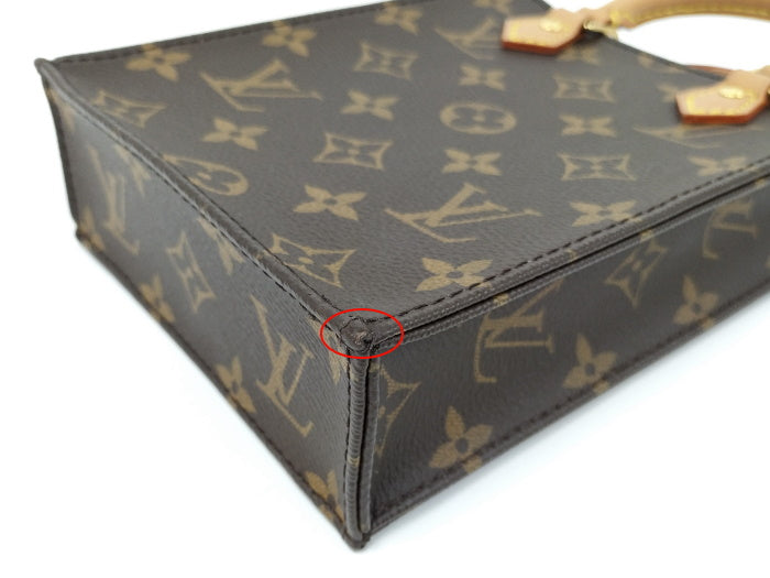 Louis Vuitton Petit Sac Plat Shoulder Bag Monogram