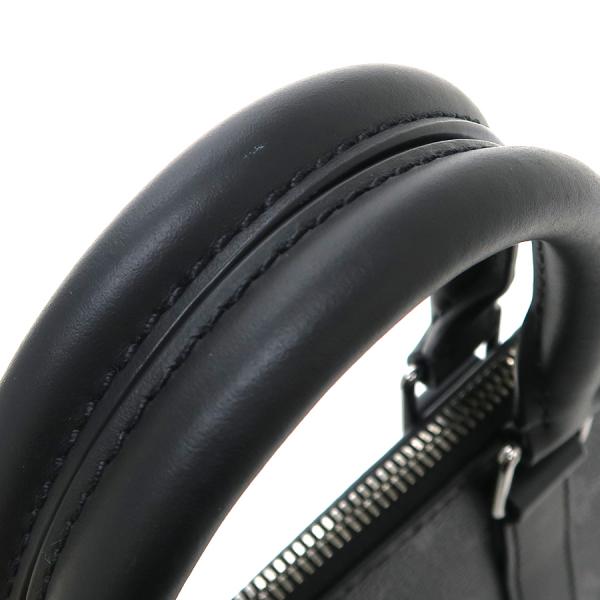 Louis Vuitton Eclipse Leather Sac Plat Shoulder Bag Black