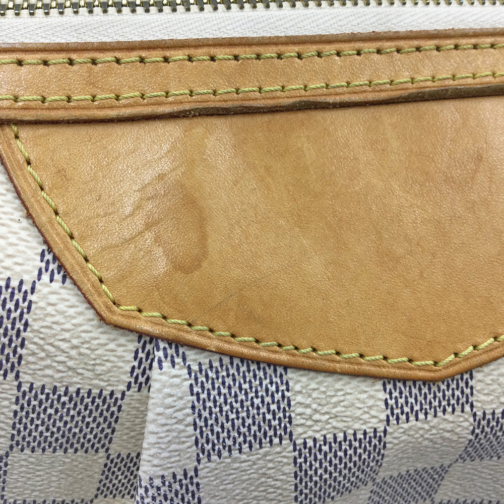 Louis Vuitton Siracusa PM Damier Azur White