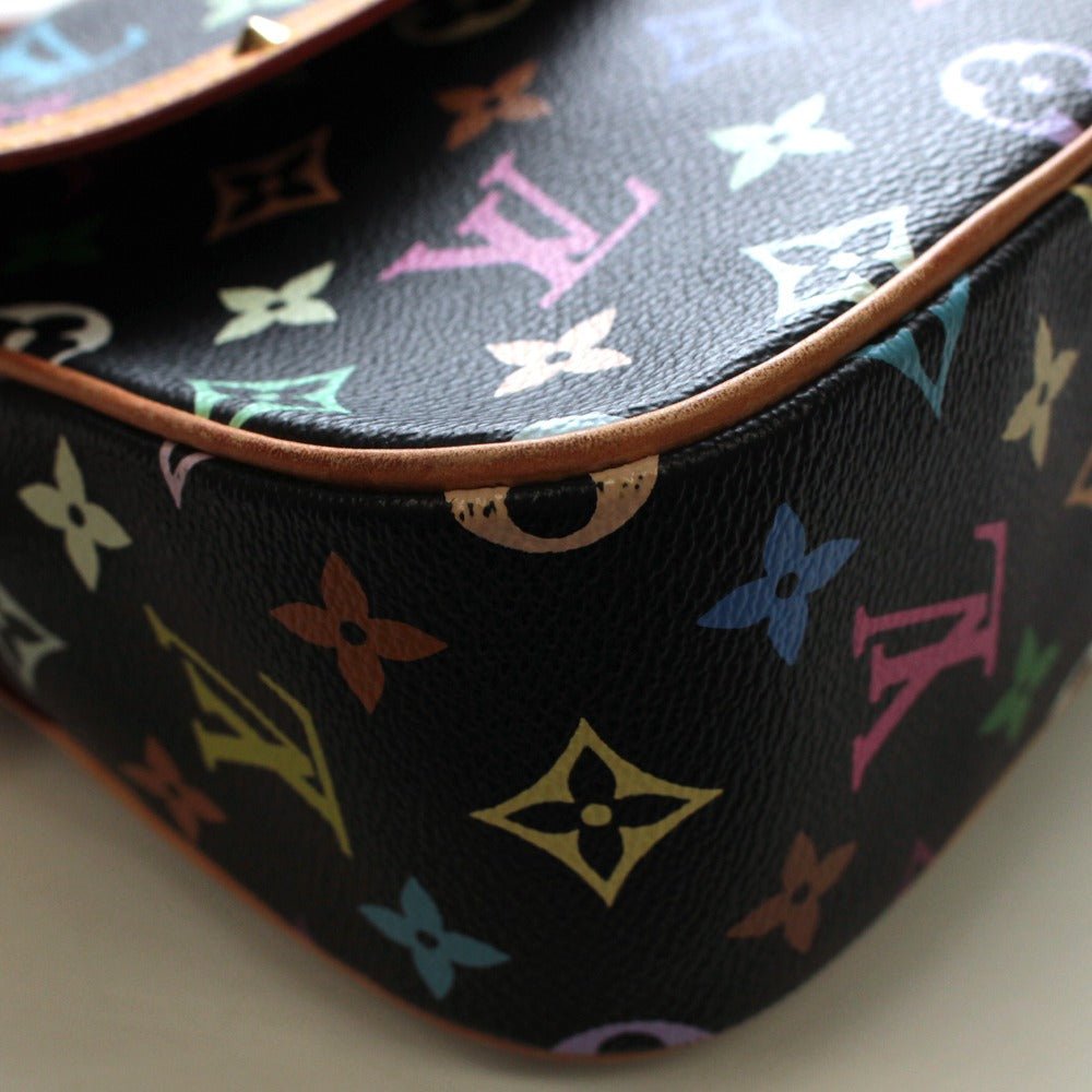 Louis Vuitton Sologne Studs Monogram Body Bag Multicolor